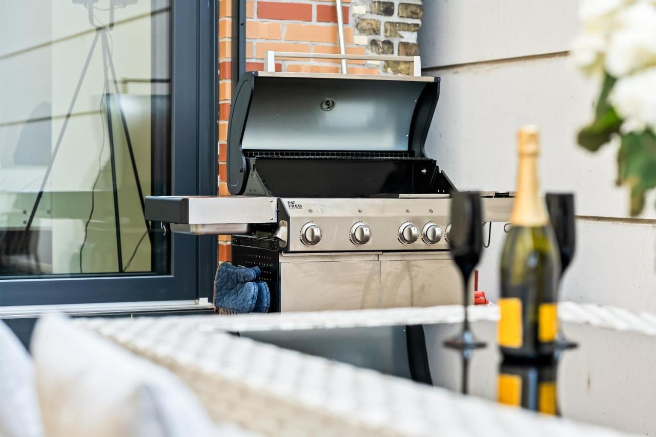 만하임 Lit Living - Luxus Loft - Box Spring - Air Con - Bbq - Panorama 아파트 외부 사진